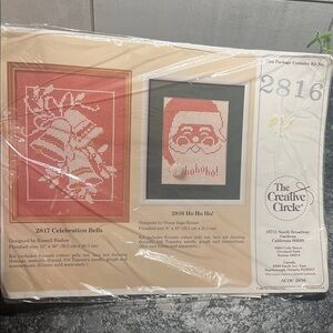 The Creative Circle  Stitch Kit Set #2816 is what’s included. New in pkg